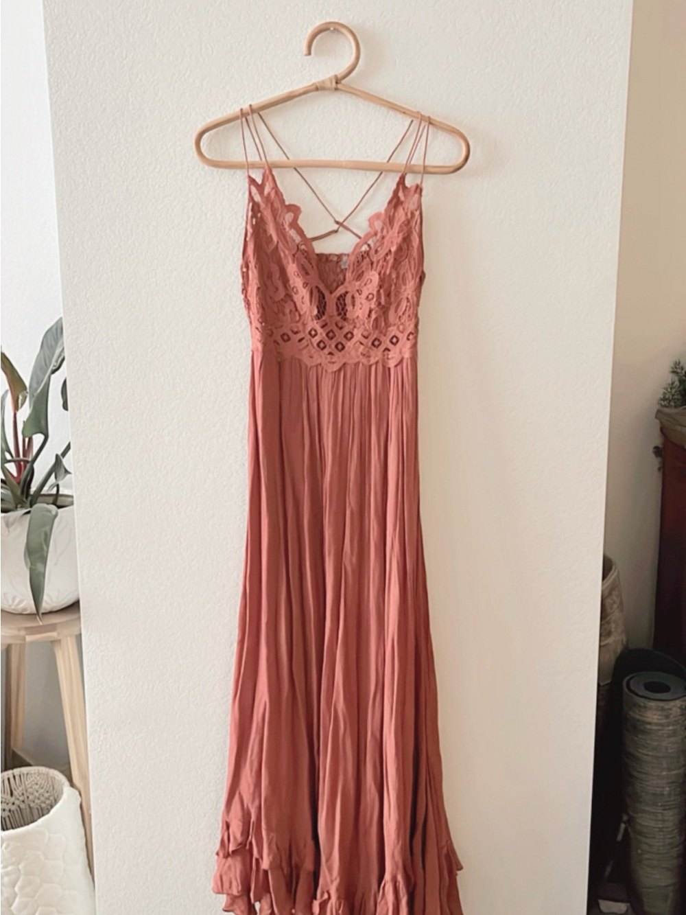 Free People Adella Maxi - Copper Mauve